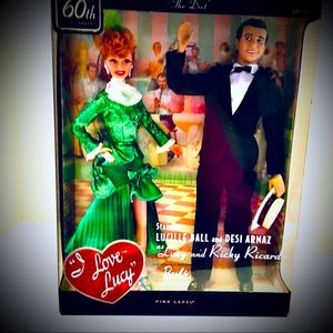 ILove Lucy-Lucy & Ricky Barbie Doll Set.  Lucy & Ricky Episode-#4-The Diet.